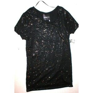 New Supermodel Essentials Victorias Secret NWT Womens Dress Sequins M Black Med